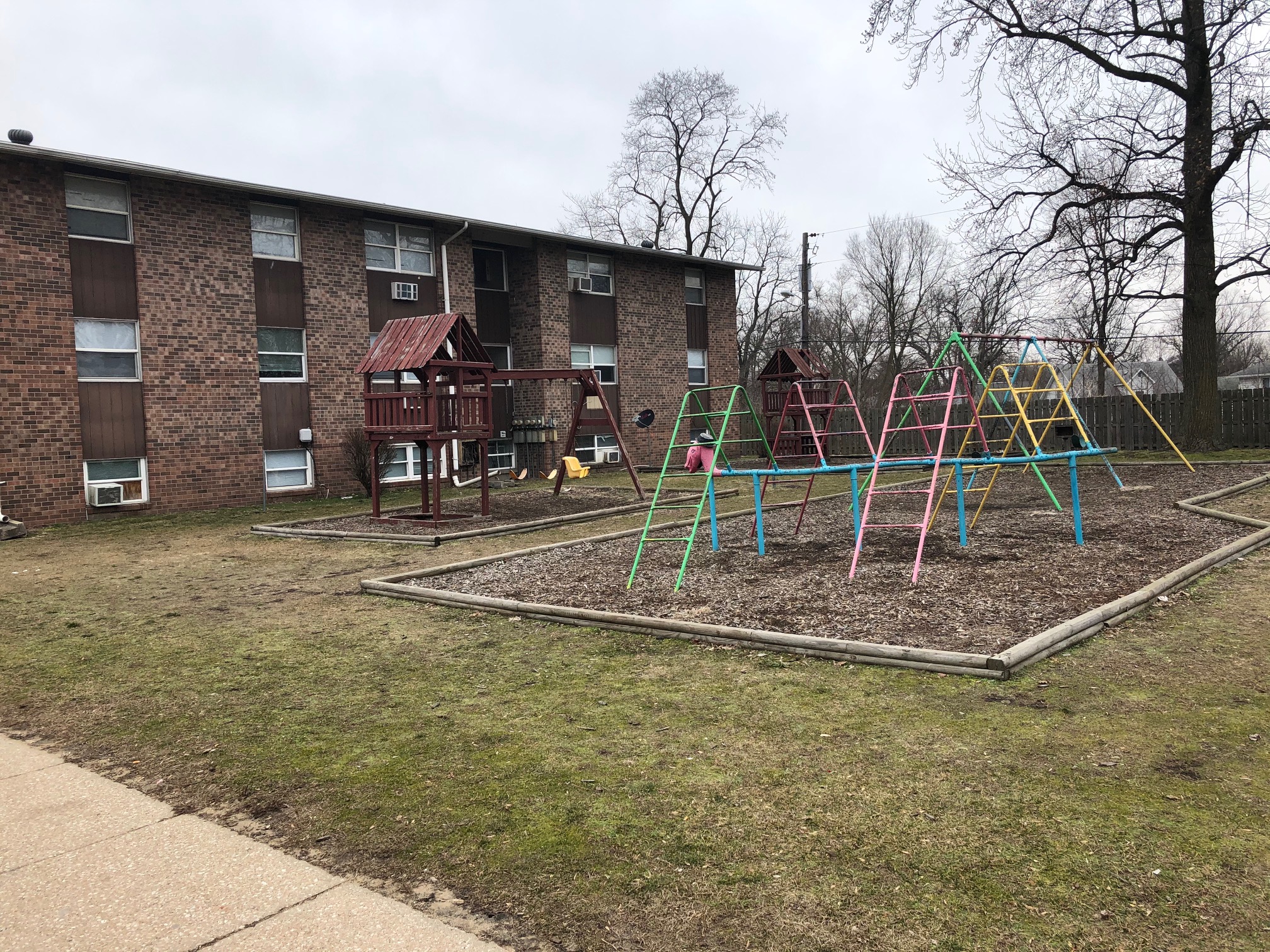 La Casa Estates playground in Elkhart Indiana